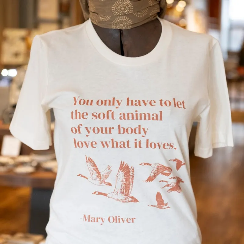 Mary Oliver Wild Geese T-Shirt