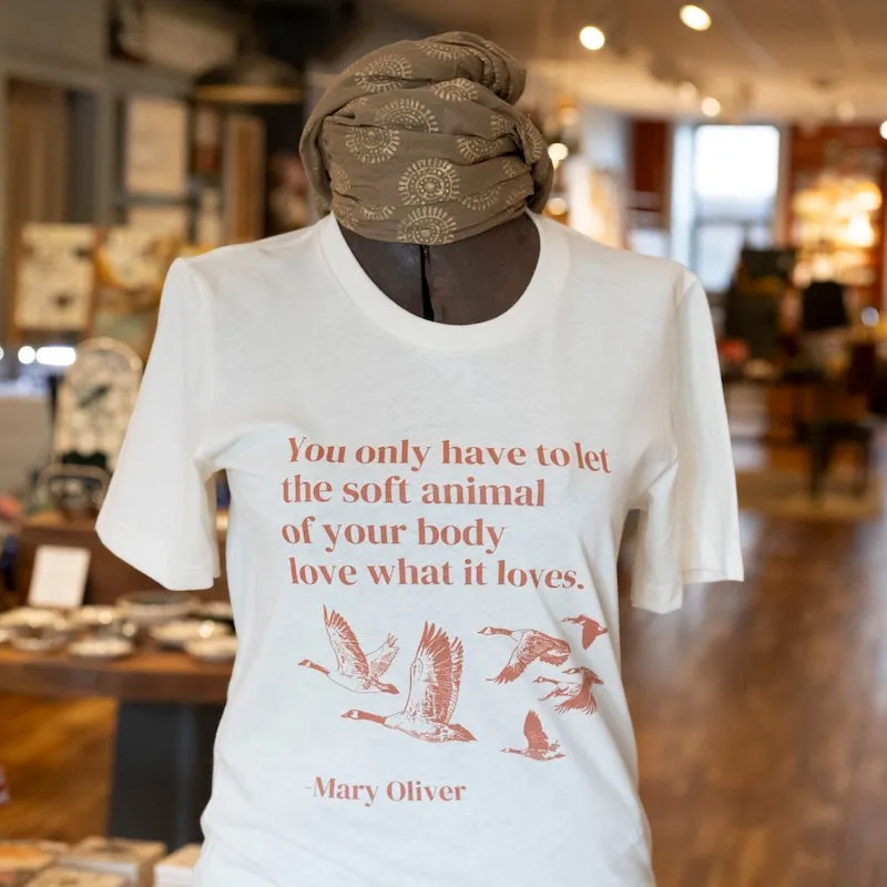 Mary Oliver Wild Geese T-Shirt