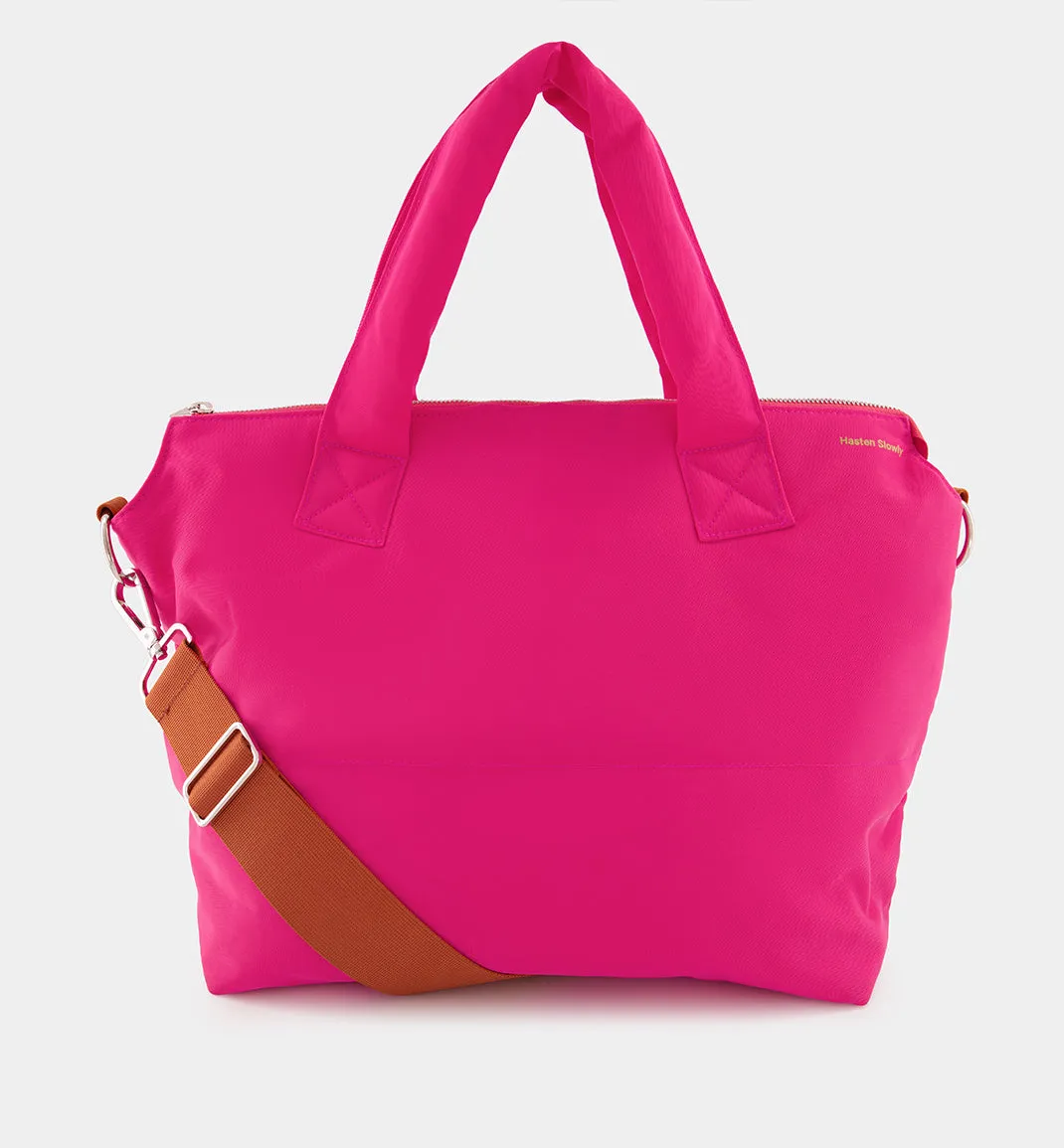 Maximilian Dance Tote in Nylon I Crimson