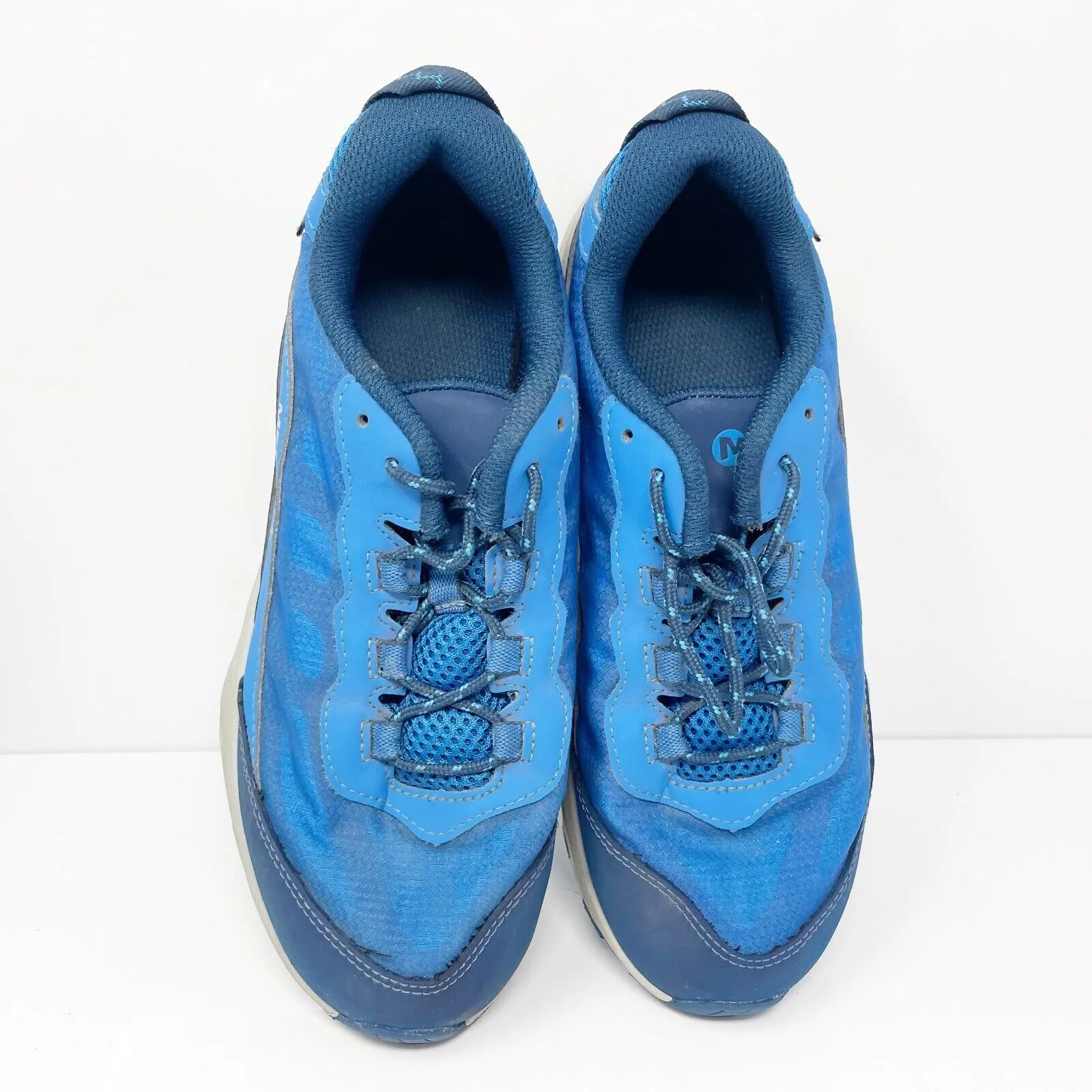 Merrell Boys Moab Speed Low MK265940 Blue Hiking Shoes Sneakers Size 6 W