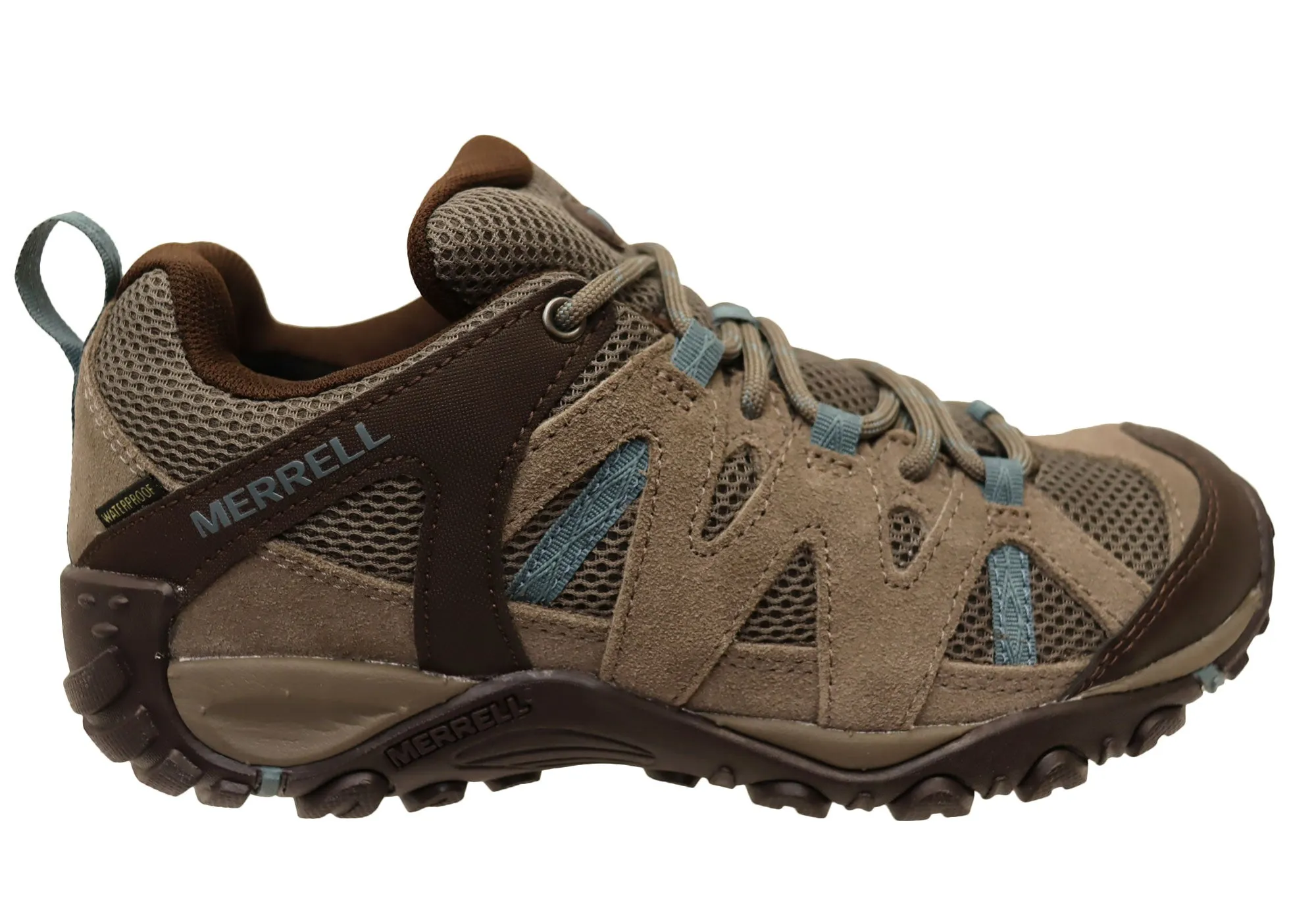 Merrell Womens Deverta 2 Waterproof Comfortable Leather Hiking Shoes