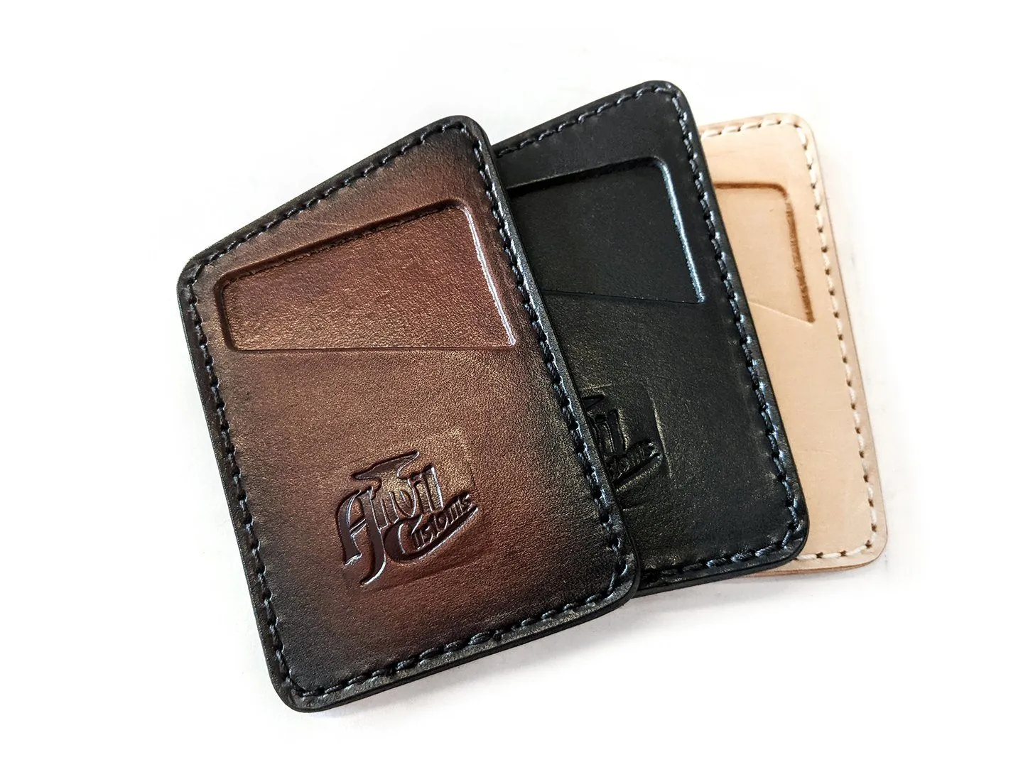 Minimalist Leather Chain Wallet