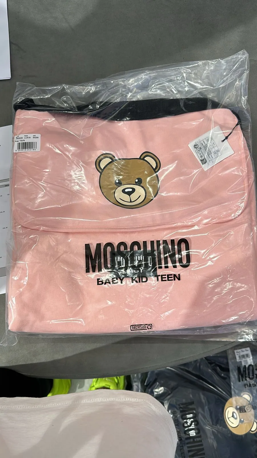 Moschino Pink Teddy Bag