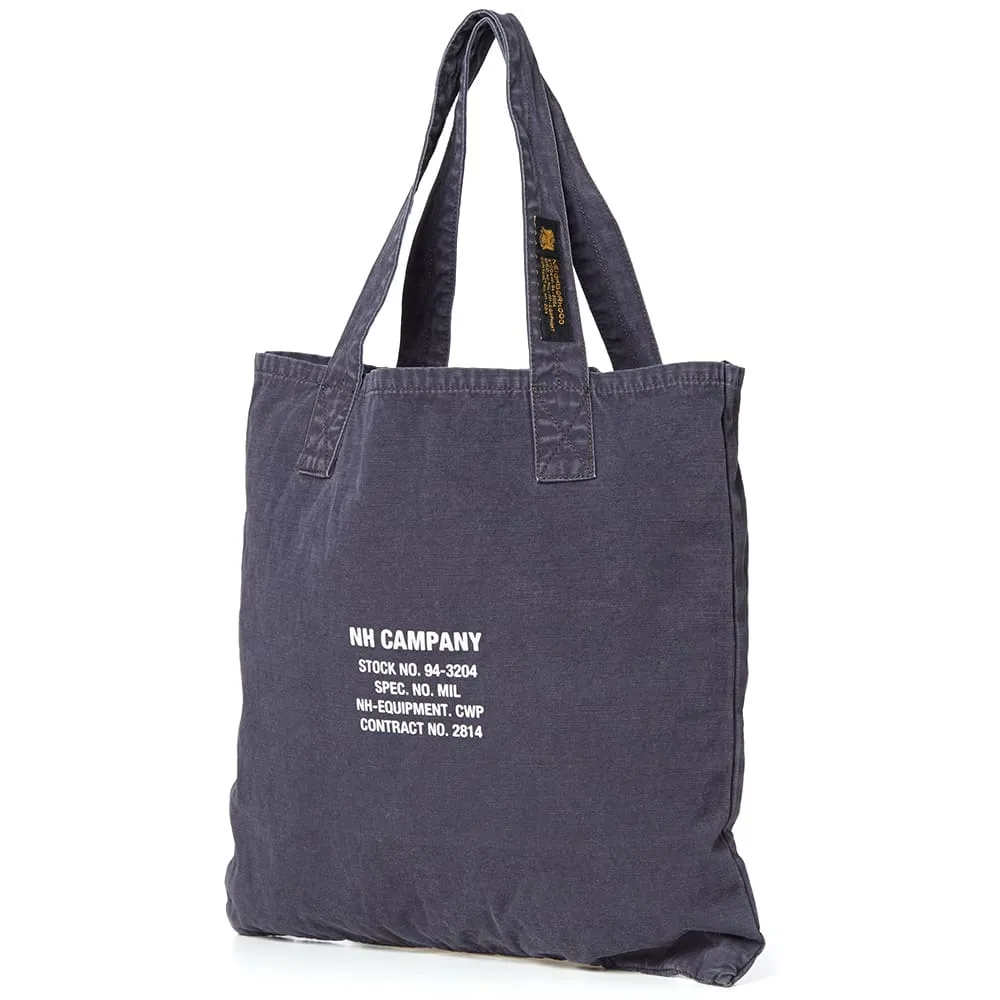 Neighborhood Market Solid Tote BagNavy