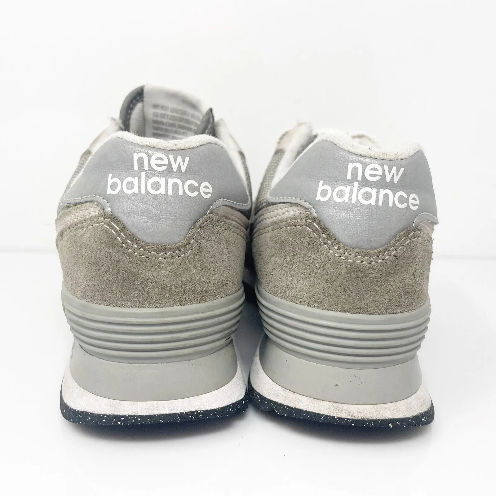 New Balance Womens 574 WL574EVG Gray Casual Shoes Sneakers Size 6 B