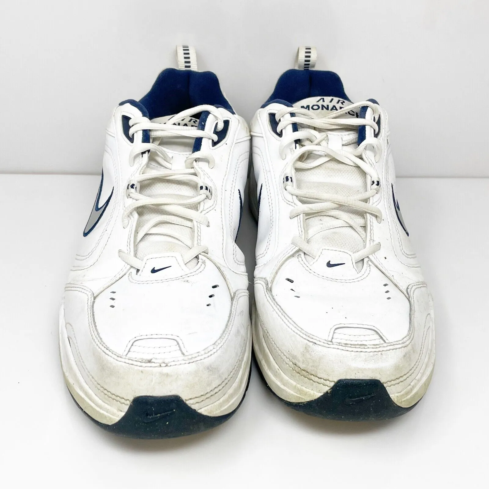 Nike Mens Air Monarch IV 416355-102 White Casual Shoes Sneakers Size 13