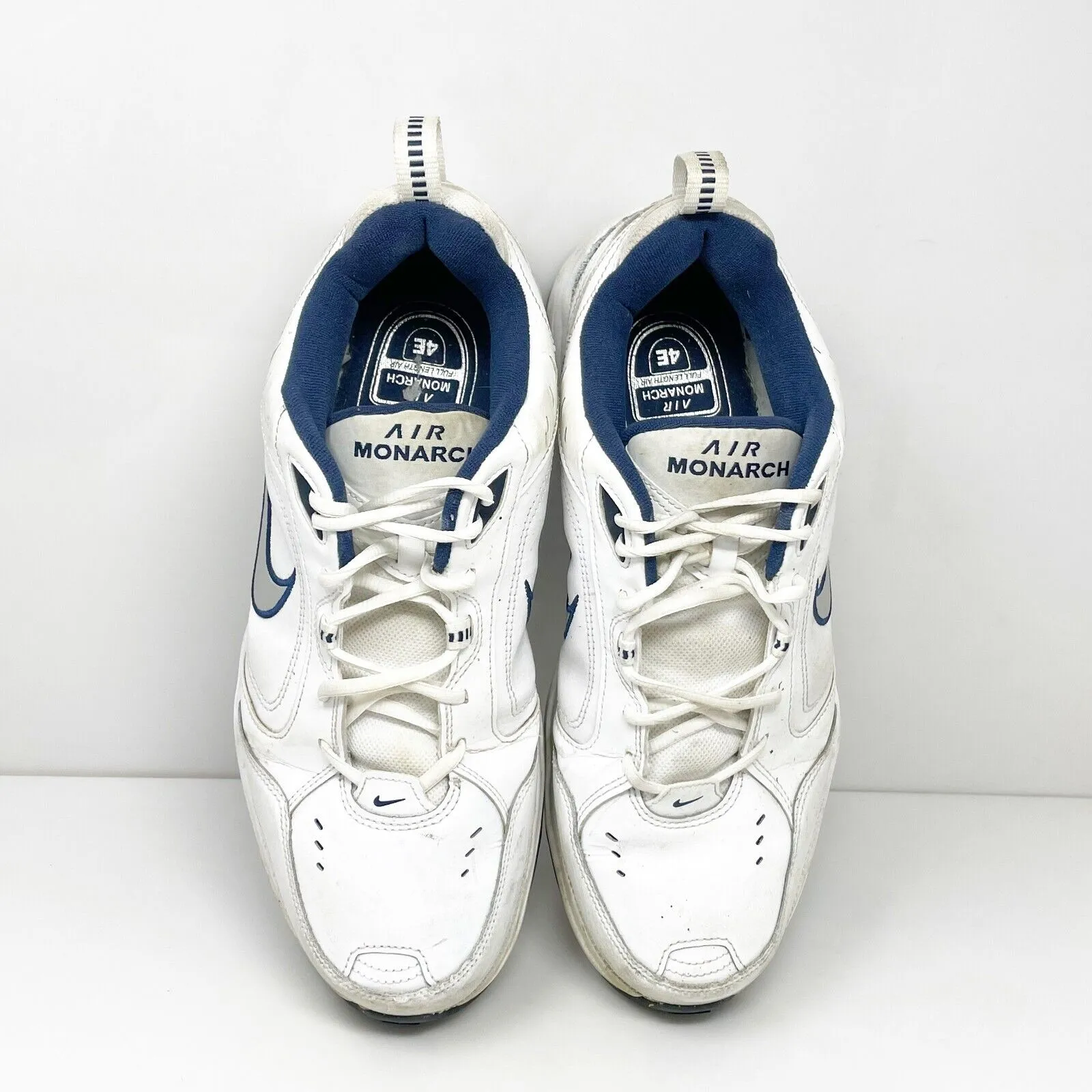 Nike Mens Air Monarch IV 416355-102 White Casual Shoes Sneakers Size 13