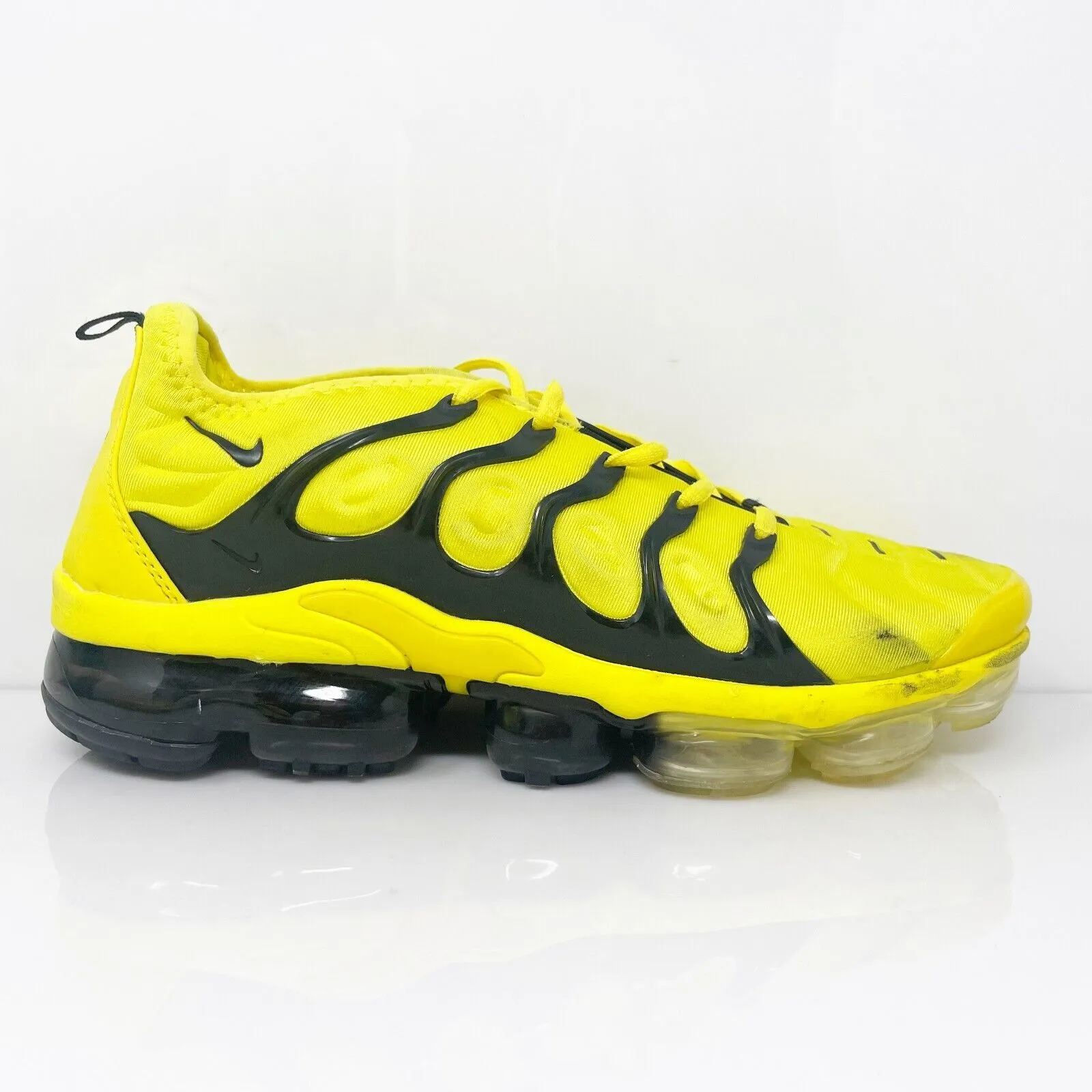 Nike Mens Air Vapormax Plus 924453-133 Yellow Casual Shoes Sneakers Size 11