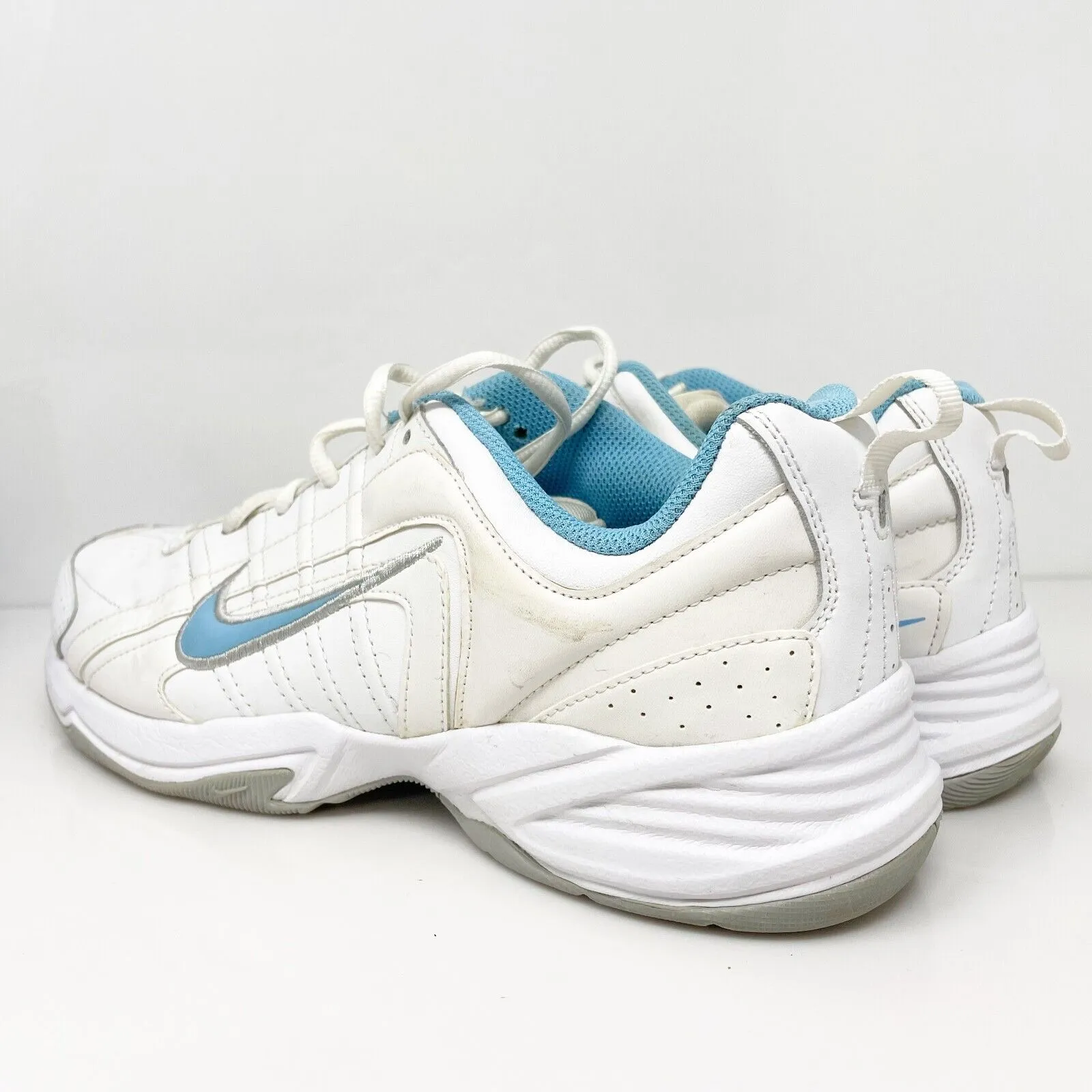 Nike Womens T Lite VIII 386508-141 White Casual Shoes Sneakers Size 11