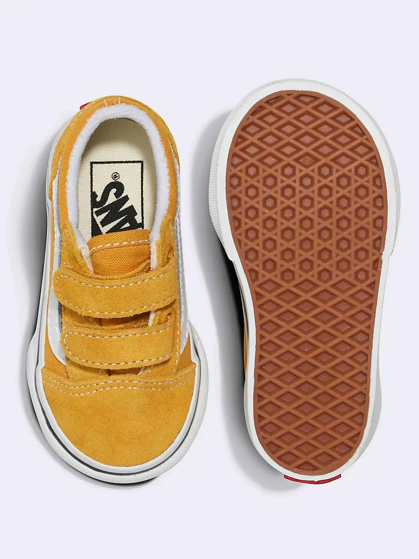 Old Skool V Color Theory Golden Glow Shoes (Little Kids)