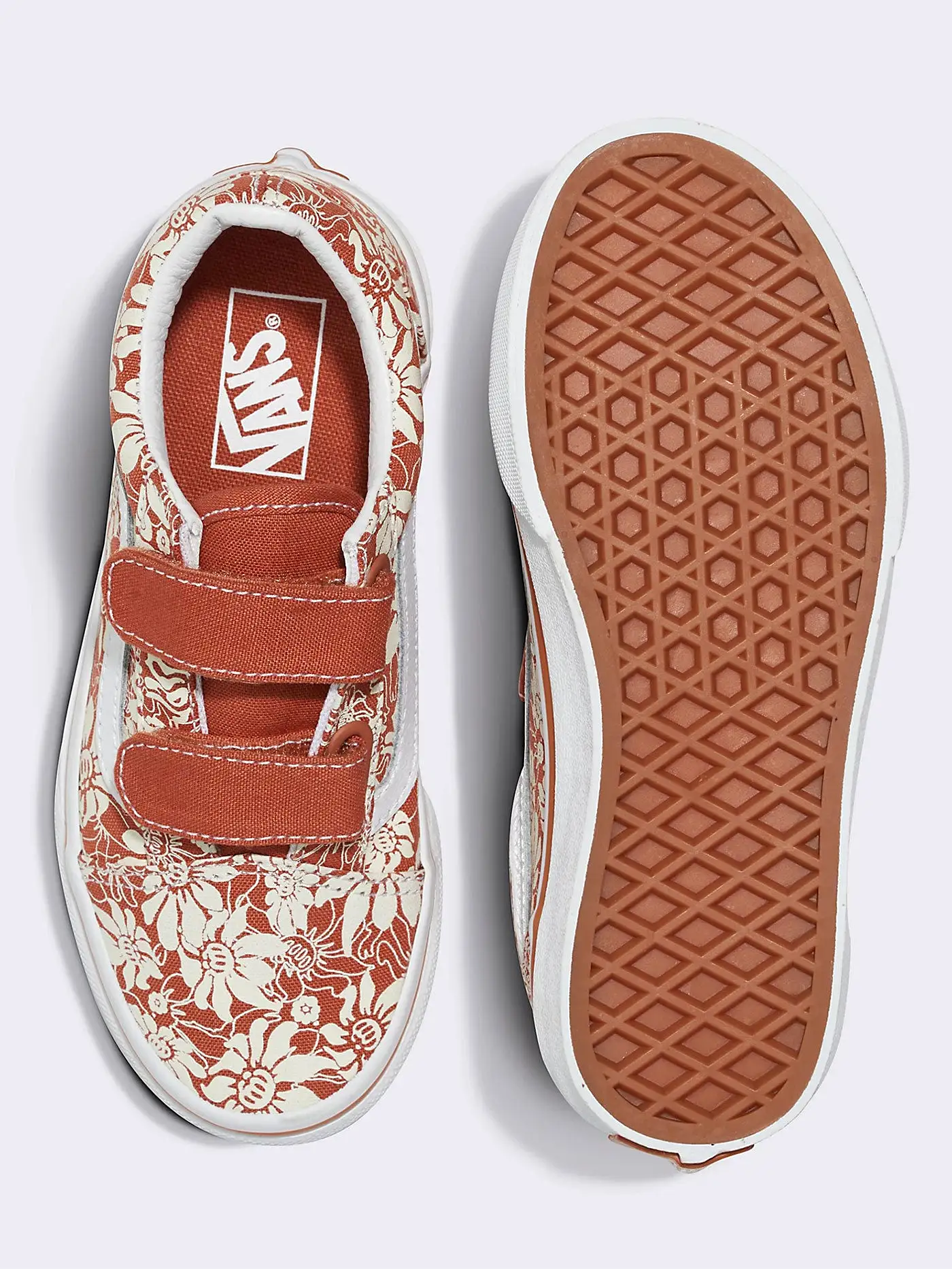 Old Skool V Summer Bloom Autumn Leaf Shoes (Kids)