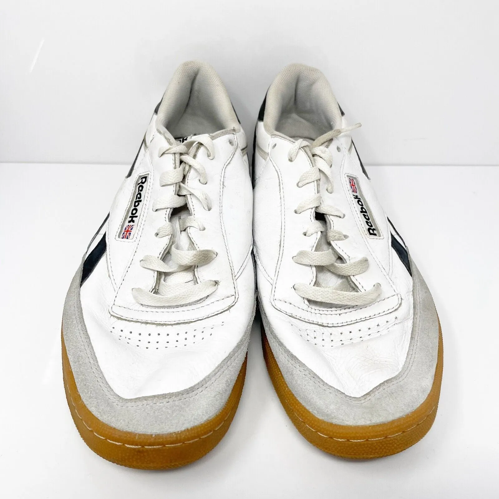 Reebok Mens Revenge Plus CM8791 White Casual Shoes Sneakers Size 12