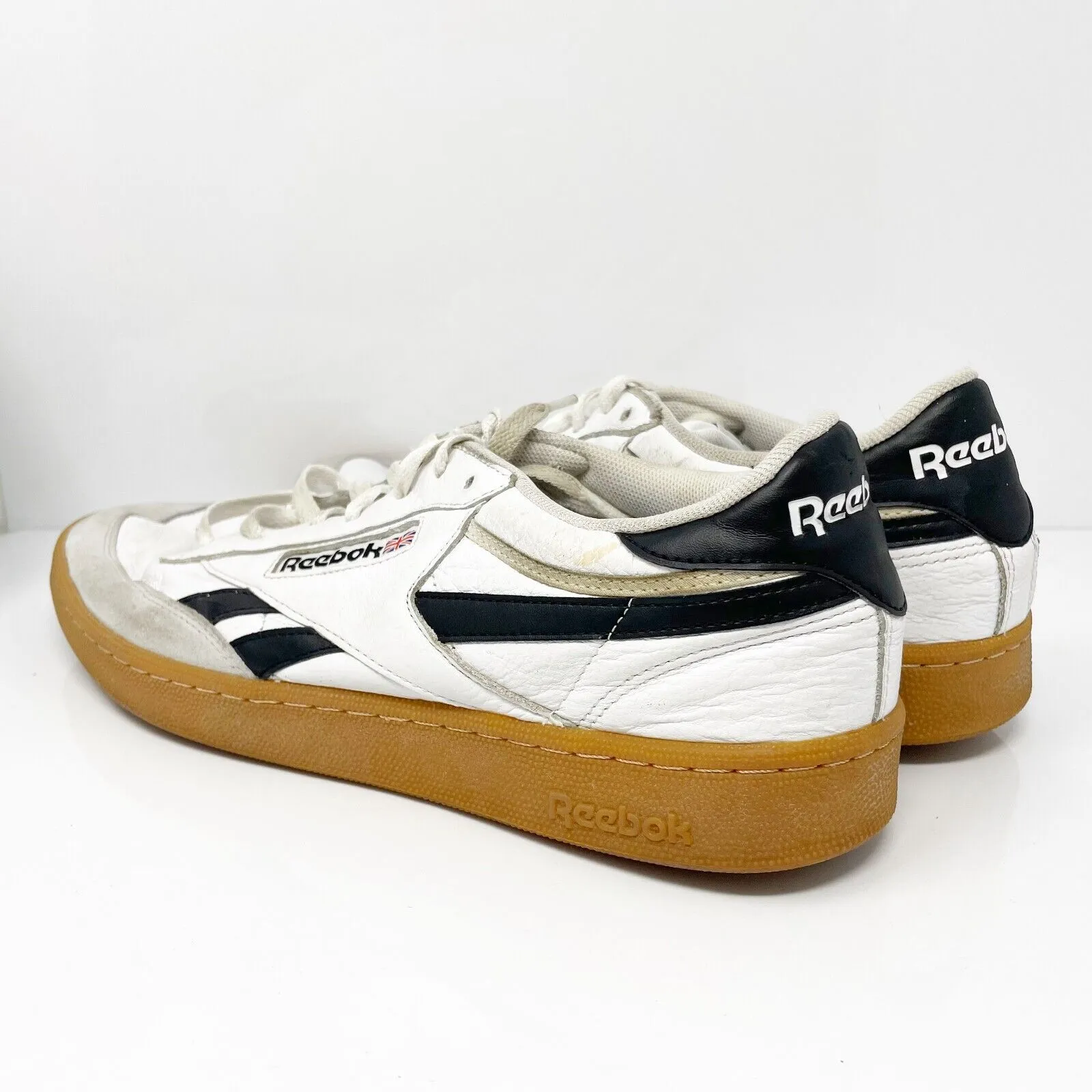 Reebok Mens Revenge Plus CM8791 White Casual Shoes Sneakers Size 12