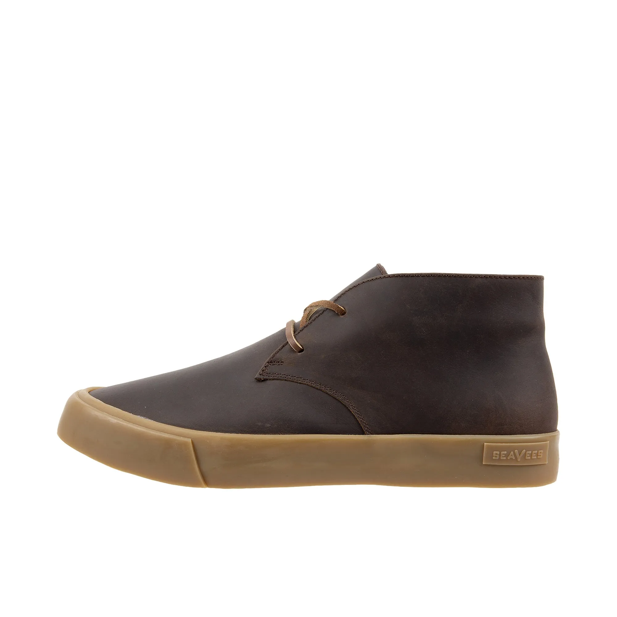 SeaVees Maslon Desert Boot Rugged Oiled Leather Kona