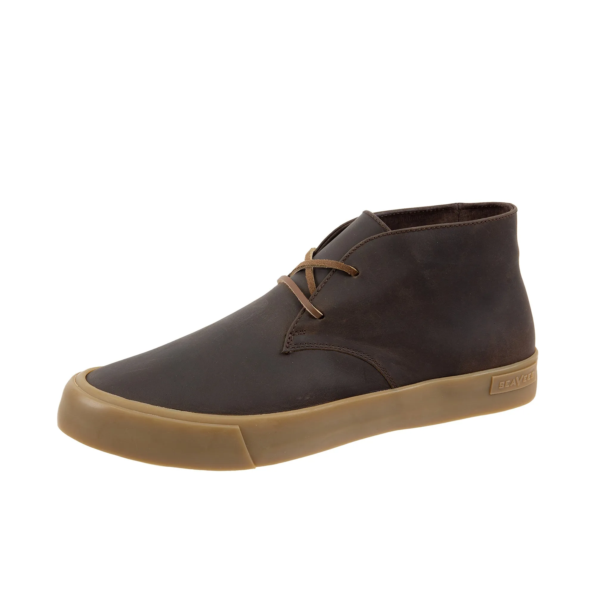 SeaVees Maslon Desert Boot Rugged Oiled Leather Kona