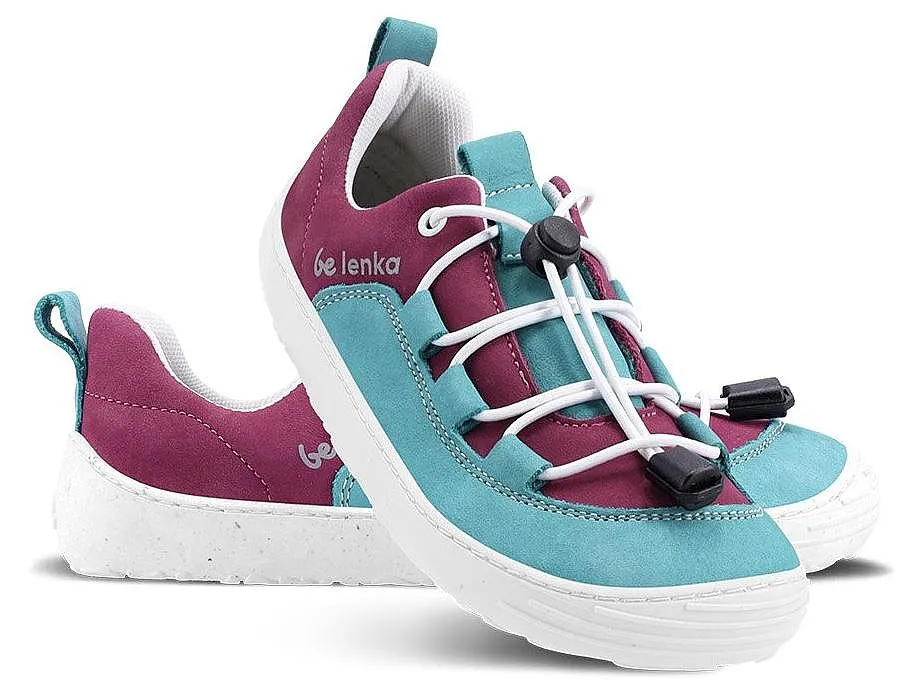 shoes Be Lenka Xplorer - Light Teal & Plum - girl´s