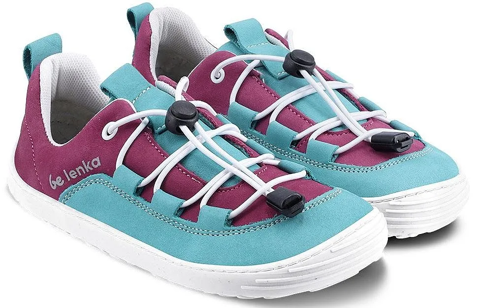 shoes Be Lenka Xplorer - Light Teal & Plum - girl´s