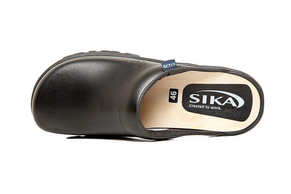 Sika Footwear Birchwood Chef Clog w/Open Back