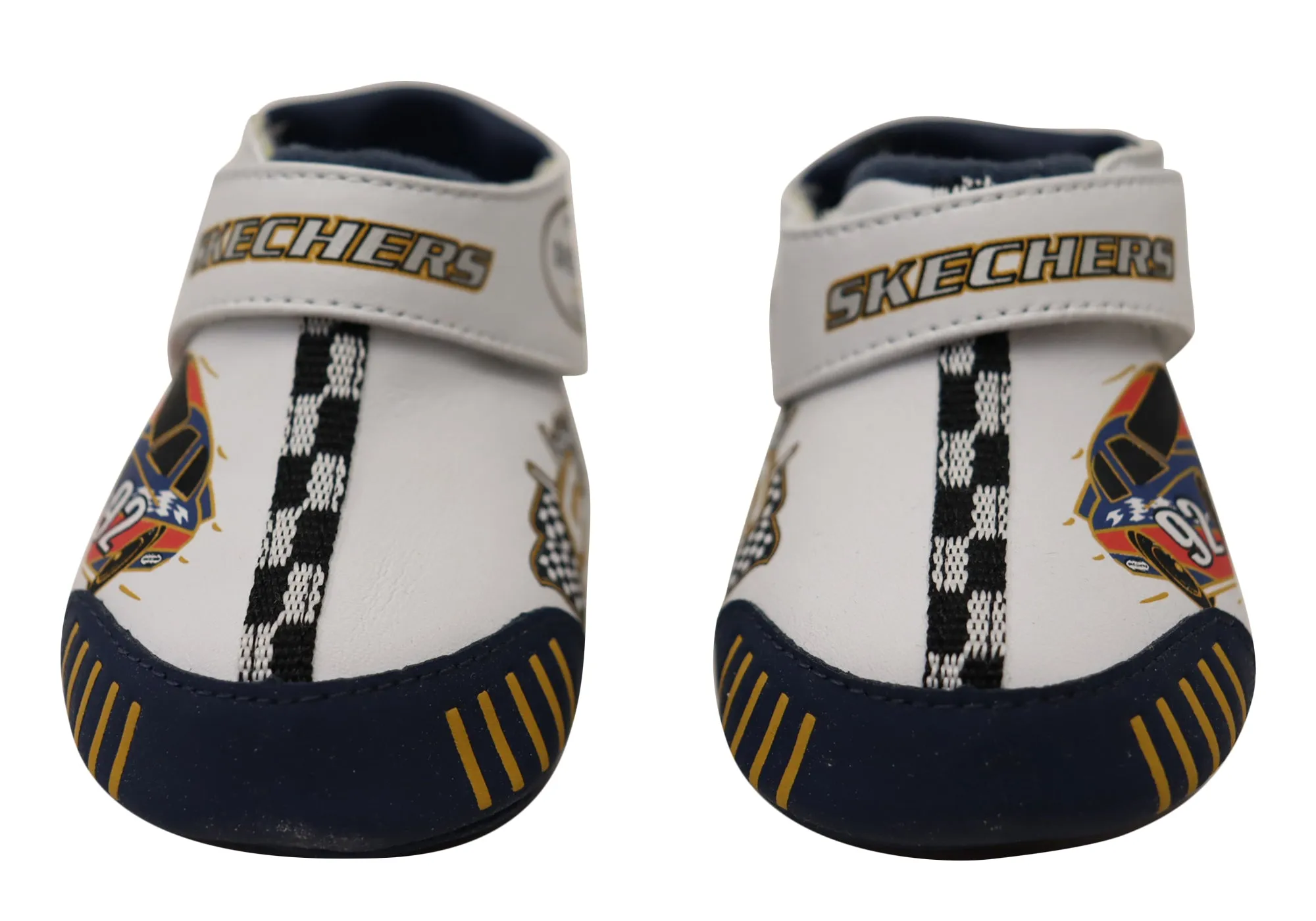 Skechers Infant Baby Babiez Racecar Adjustable Strap Shoes