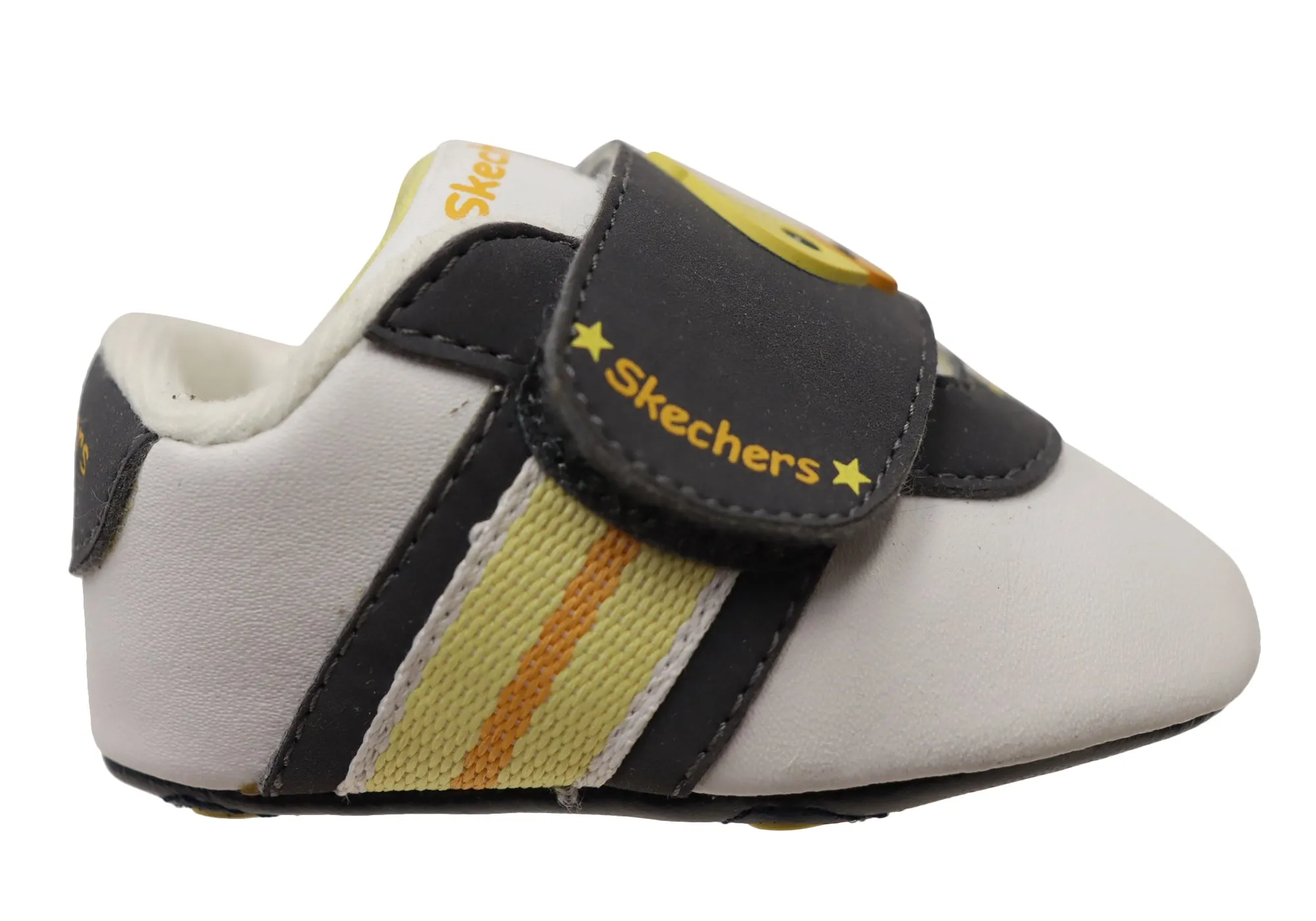 Skechers Infant Baby Will Send Name Tomm Adjustable Strap Shoes