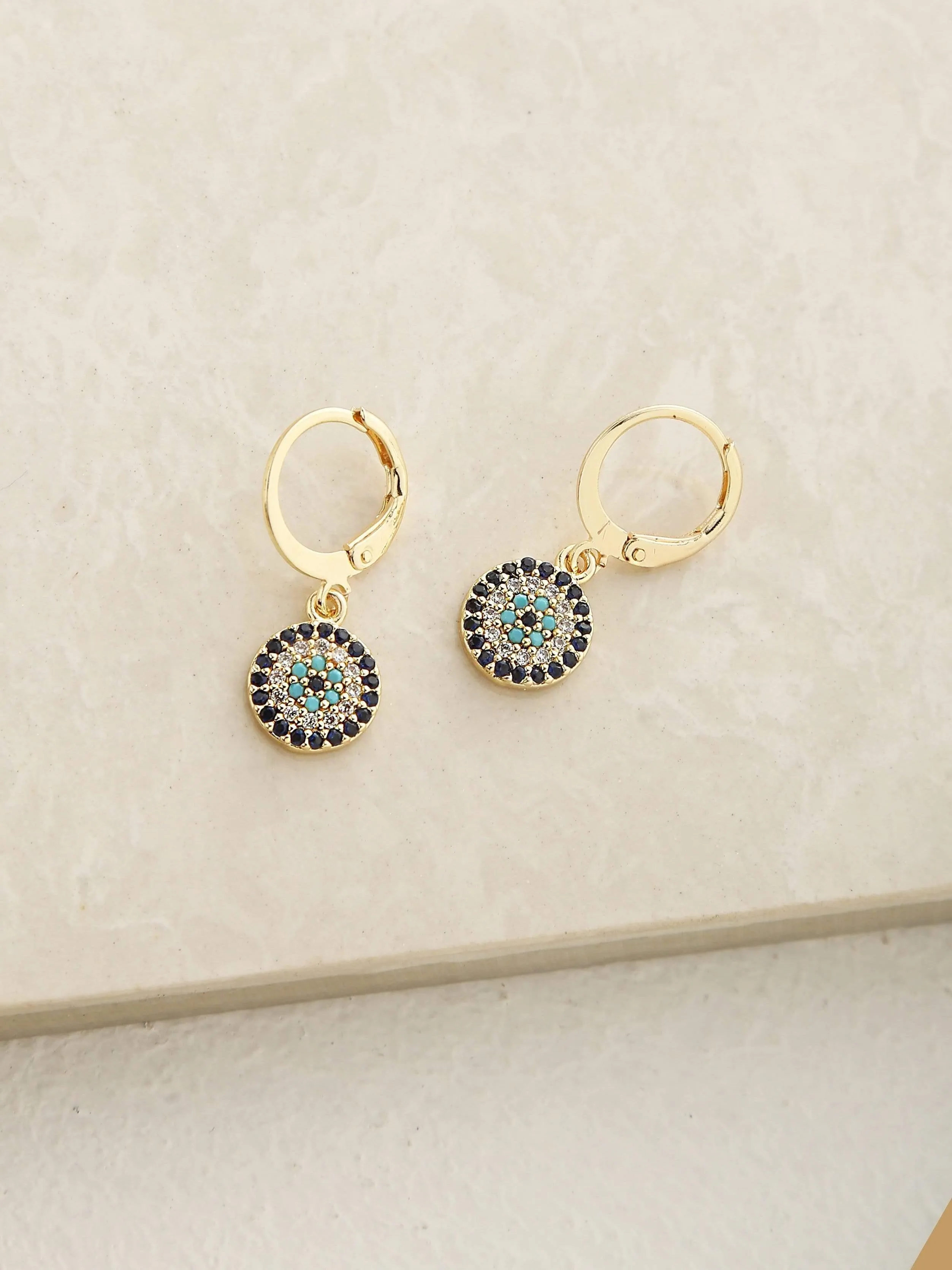 Sophia Evil Eye Earrings