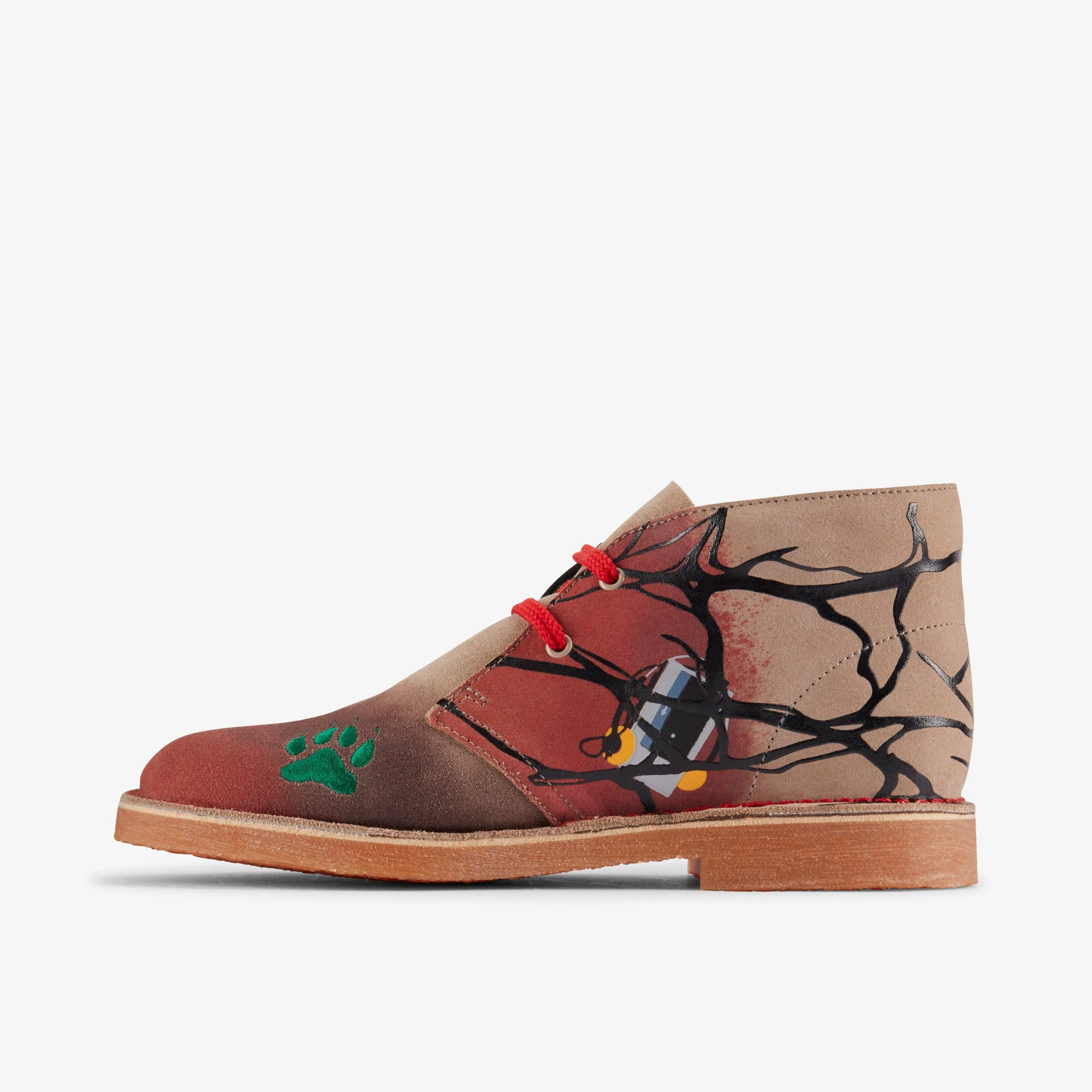 Stranger Things Desert Boot Youth Sand/Dark Interest