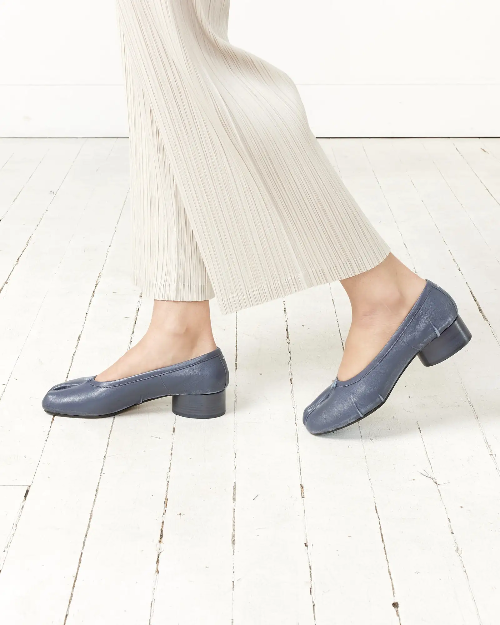 Tabi Ballerina Heel in Blue