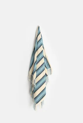 Vacation Stripe Towel Teal