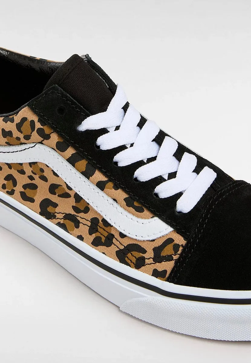 Vans - Old Skool Animalier Black - Girl Shoes