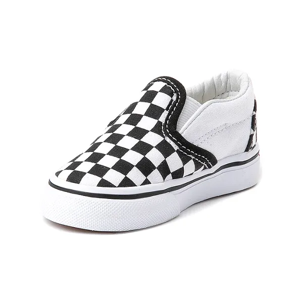 Vans Toddler Classic Slip-On - Black & White Checkerboard