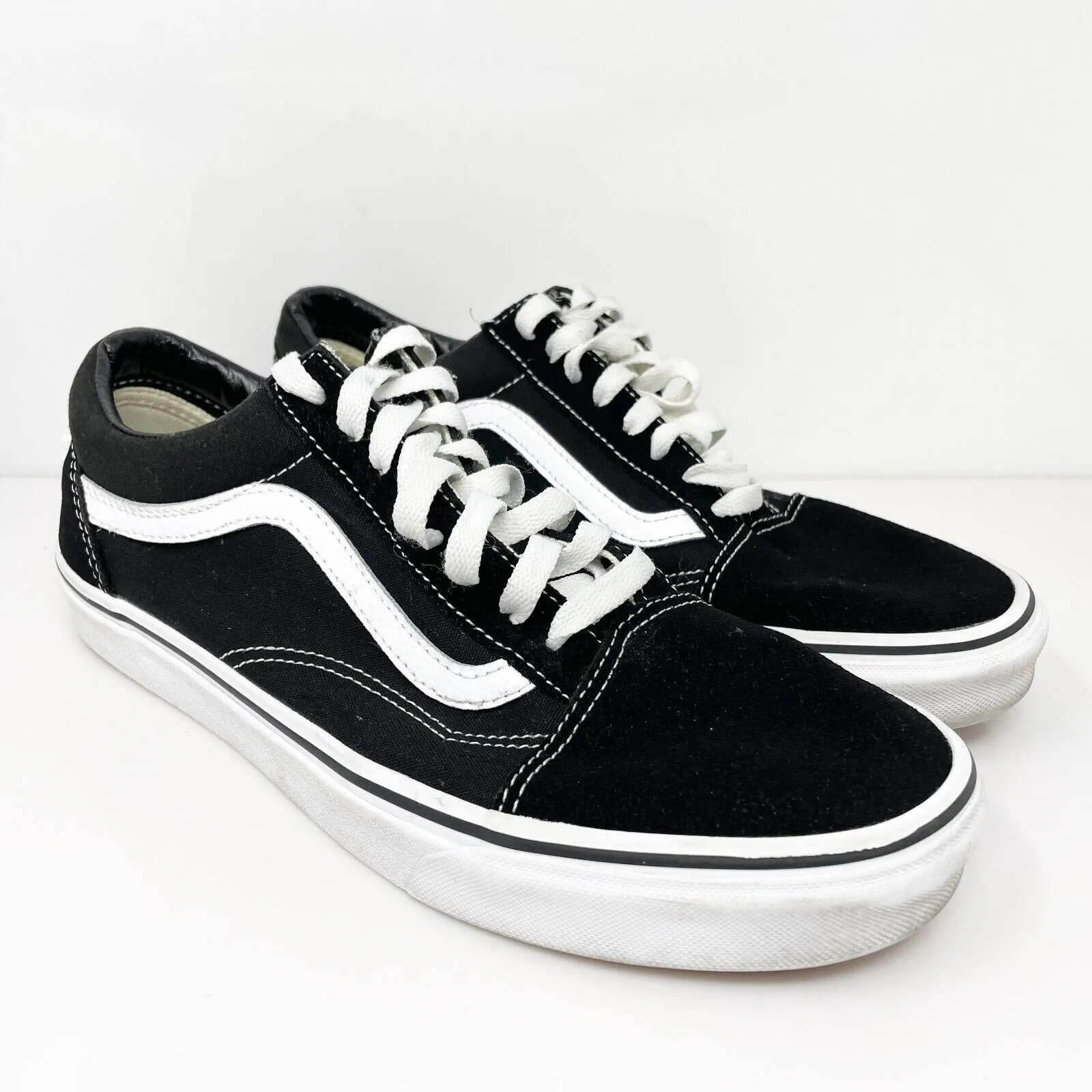 Vans Unisex Off The Wall 500714 Black Casual Shoes Sneakers Size M 9.5 W 11