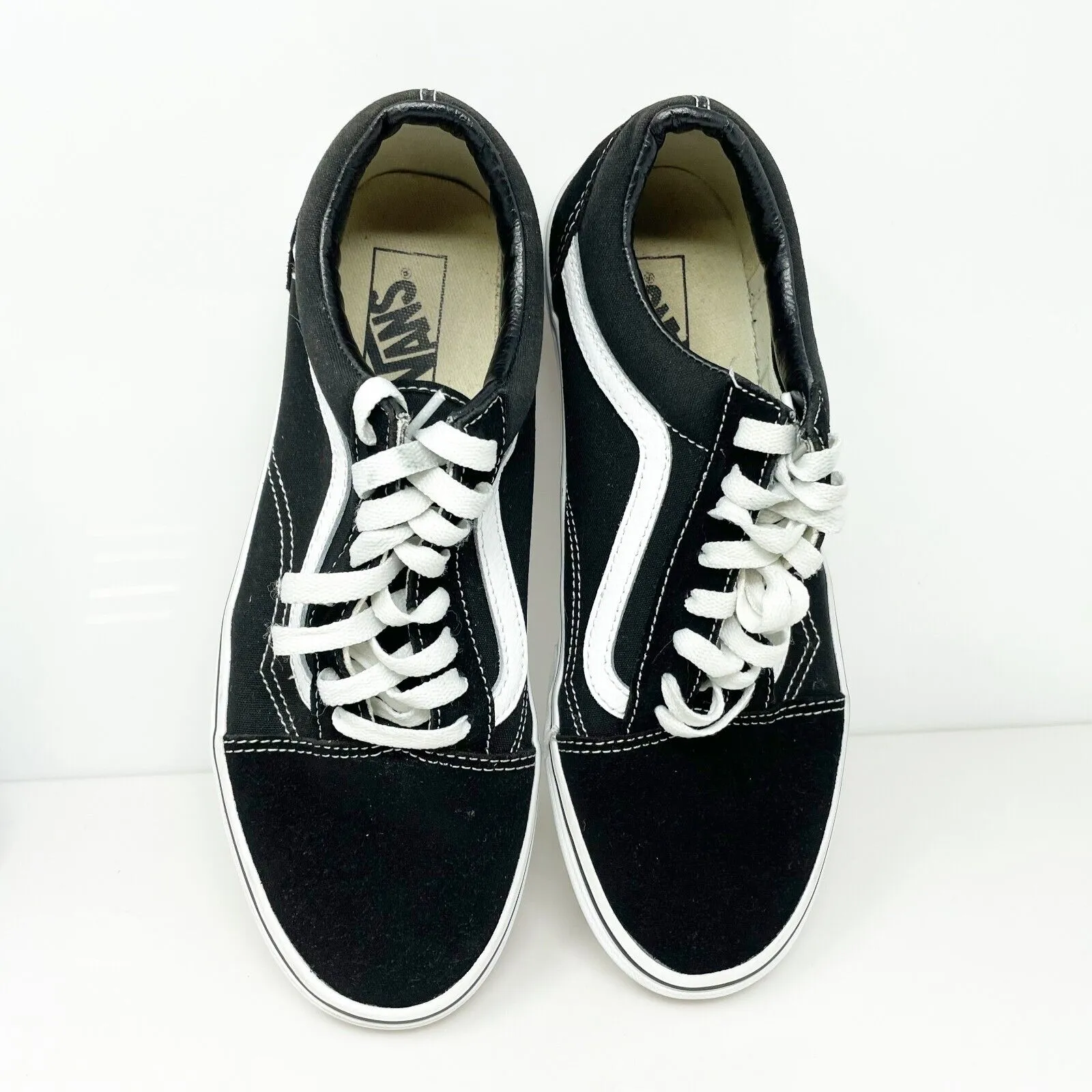 Vans Unisex Off The Wall 500714 Black Casual Shoes Sneakers Size M 9.5 W 11