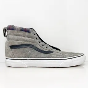 Vans Unisex Sk8 Hi 721356 Gray Casual Shoes Sneakers Size M 8.5 W 10