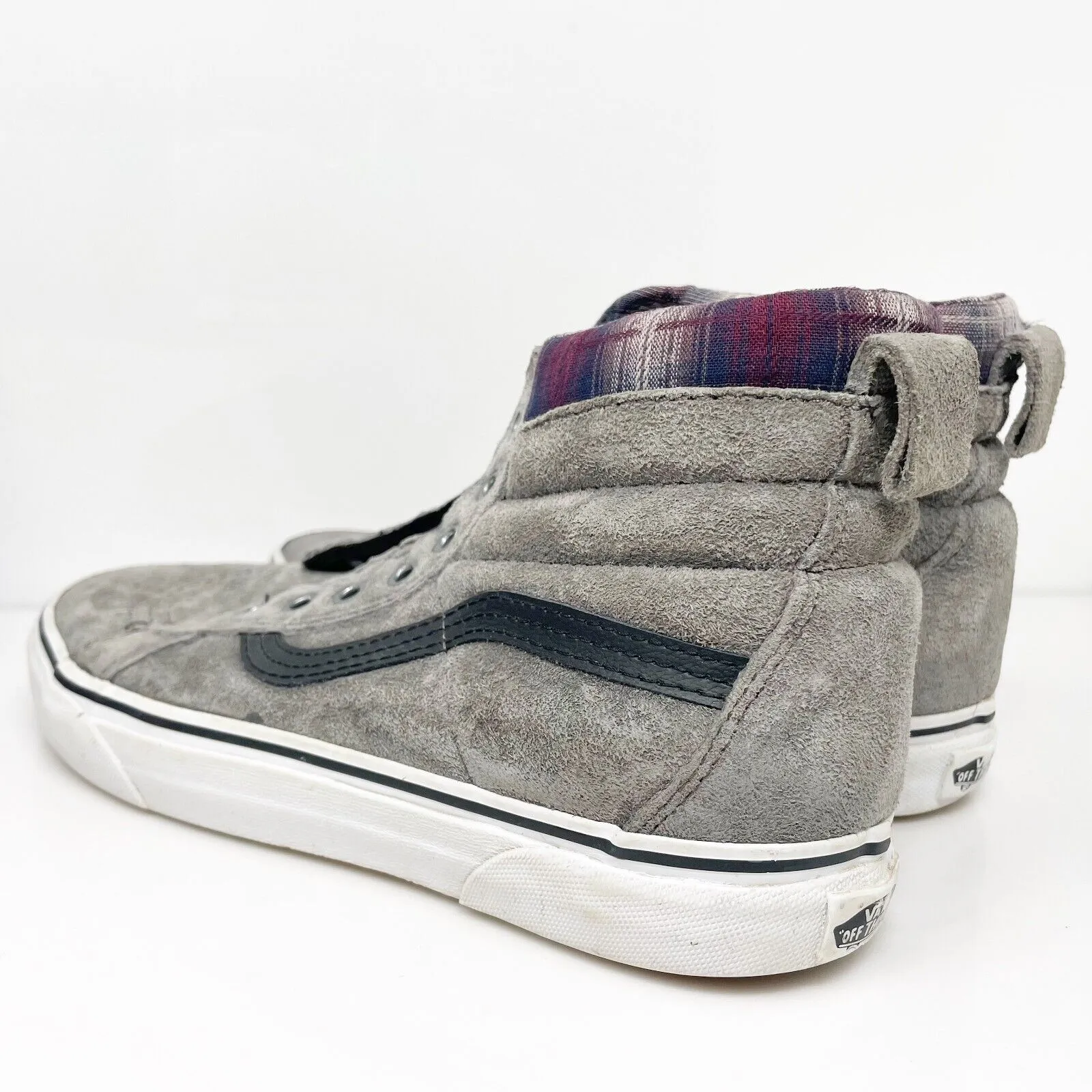 Vans Unisex Sk8 Hi 721356 Gray Casual Shoes Sneakers Size M 8.5 W 10