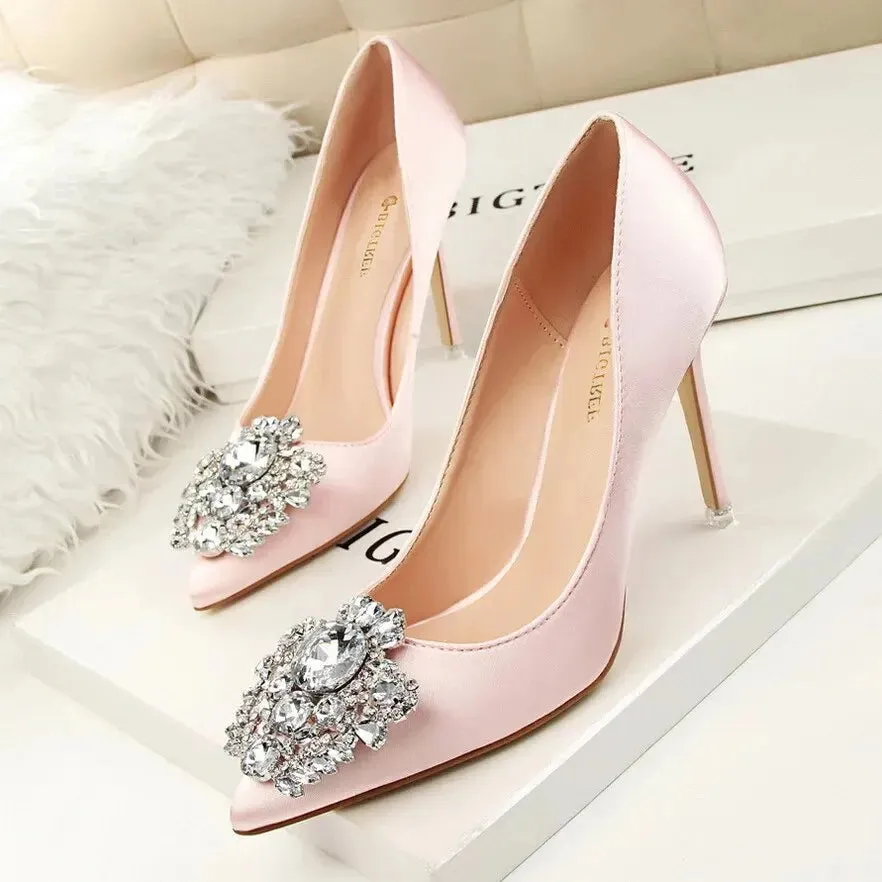 Women Shoes Slim High Heels