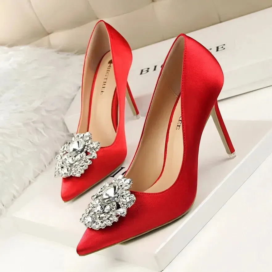 Women Shoes Slim High Heels