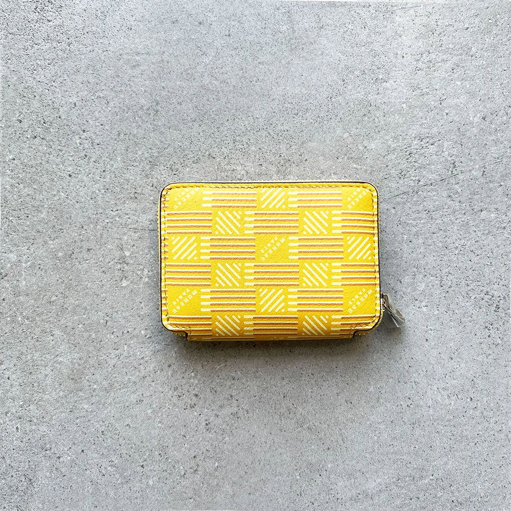 Zip Mini Wallet, Yellow